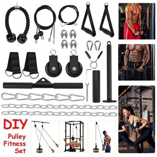 Diy pulley fitness - pulley,