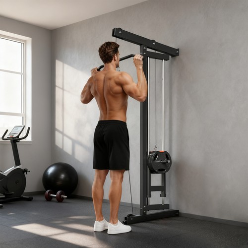 Wall mounted lat - wall,