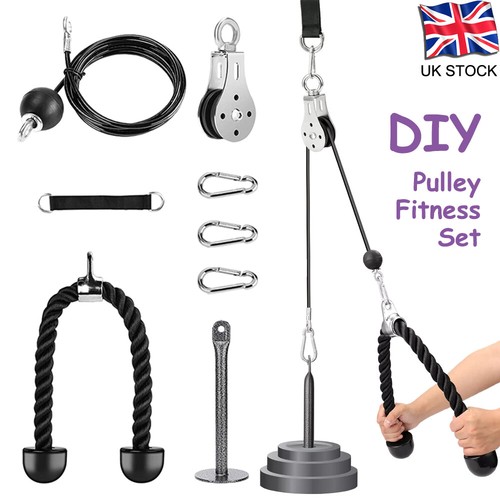 Weight cable pulley - system, gym