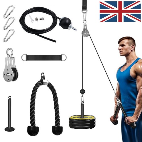 Home gym workout cable pulley - home,